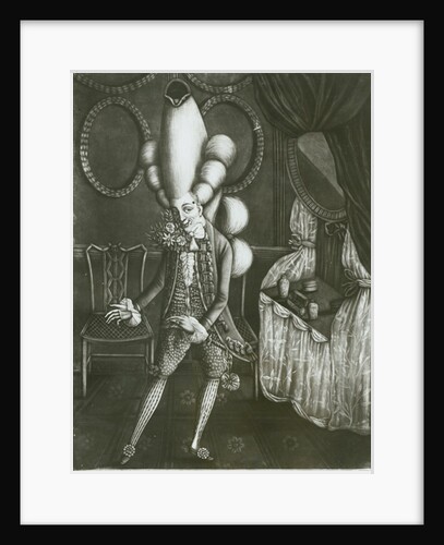 Pantheon Macaroni, 1773 by English School
