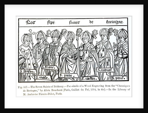 The Seven Saints of Brittany by French School