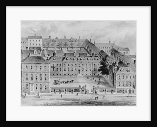 South Front of Leicester House, c.1720 by English School