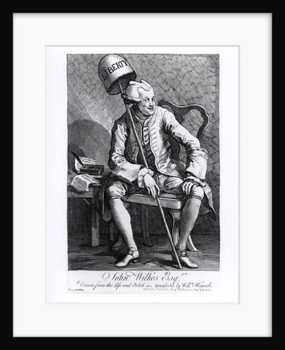 John Wilkes, 1763 by William Hogarth