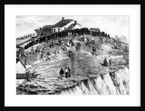 The house at St. Joseph where Jesse James was killed by American School