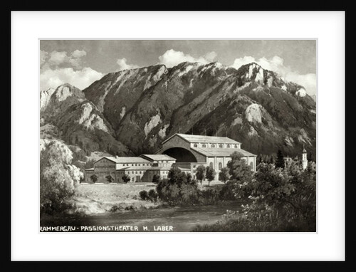 The Theatre at Oberammergau, 1930 by Anonymous