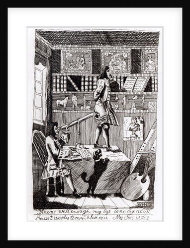 The complicated Richardson, 1724 by William Hogarth