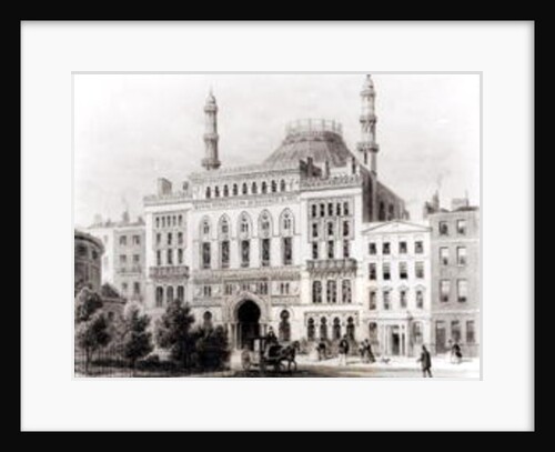 View of the Royal Panopticon of Science and Art, 1825 by Thomas Hosmer Shepherd