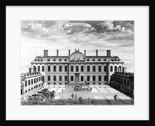 Montague House, Great Russell Street by School English