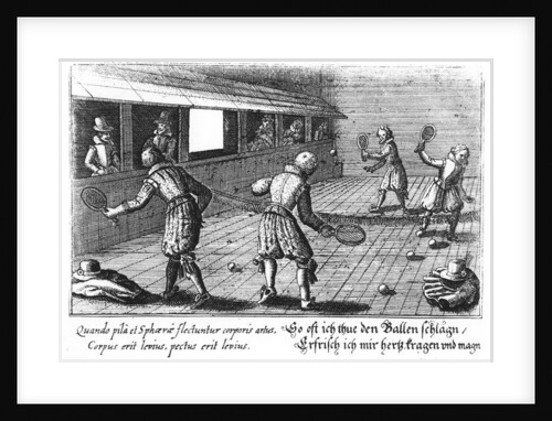 Elizabethan Tennis by English School