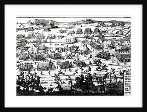 The Battle of the Boyne, c.1690 by German School