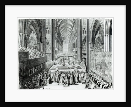 The Coronation of King James II c.1685 by English School