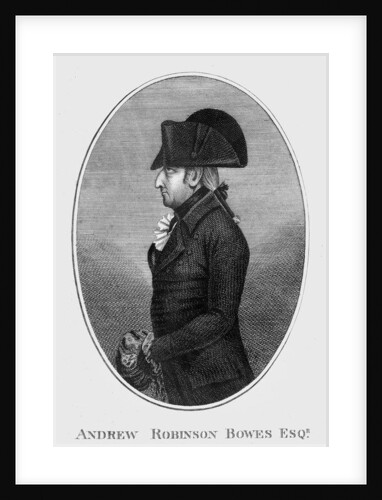 Andrew Robinson Bowes, 1799 by English School