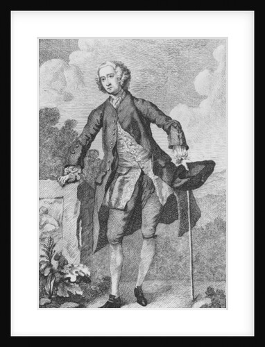 Gustavus Hamilton by William Hogarth