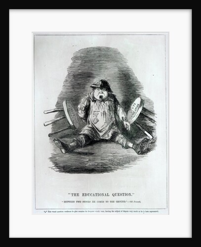 The Educational Question, 1846 by John Leech