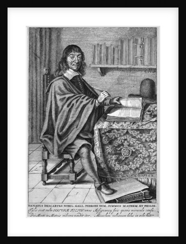 Rene Descartes by French School