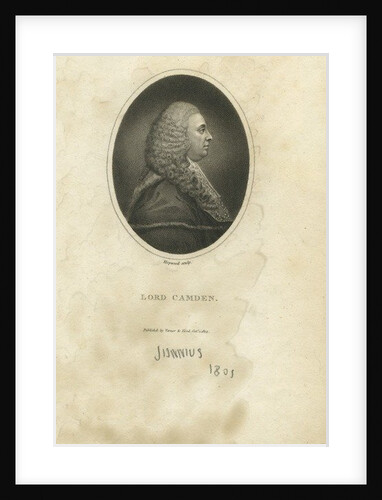John Jeffreys Pratt, 1st Marquess Camden, 1805 by James the Elder Hopwood