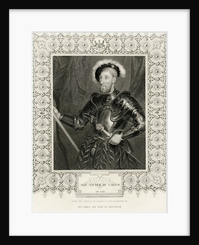 Sir Nicholas Carew by Hans Holbein the Younger (after)