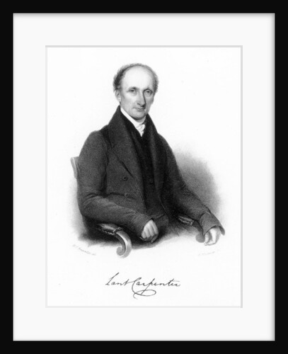 Lant Carpenter, Unitarian minister, 1837 by Richard Woodman