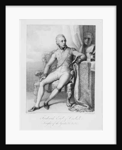 Frederick Earl of Carlisle, Knight of the Garter, c.1800 by Richard Cosway (after)