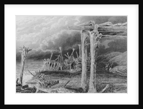 Winter houses of Esquimaux, 1826 by George (after) Back