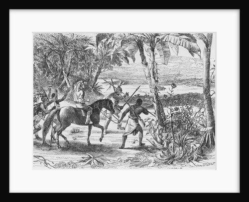 I saw with infinite pleasure the great object of my mission, - the long sought for majestic Niger, glittering to the morning sun, 1860 by Mungo Park (after)