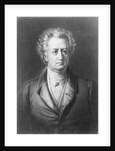 Johann Wolfgang Goethe by German School