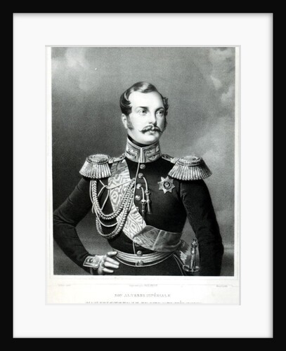 Alexander II of Russia by French School