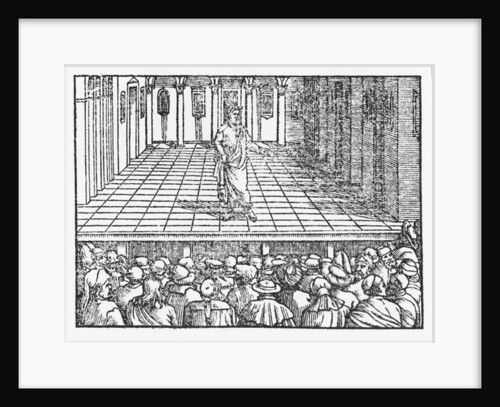 Terence stage, c.1563 by Italian School