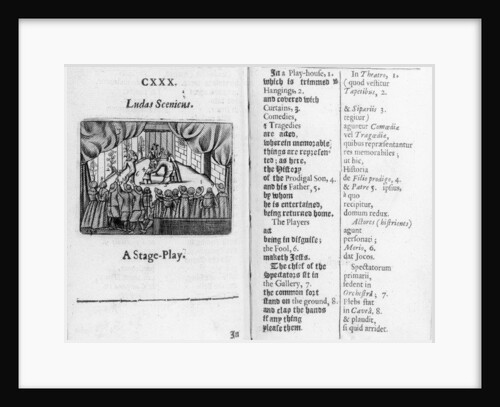 Boys' races from 'Orbis Sensualium Pictus', 1658 by John Amos Comenius
