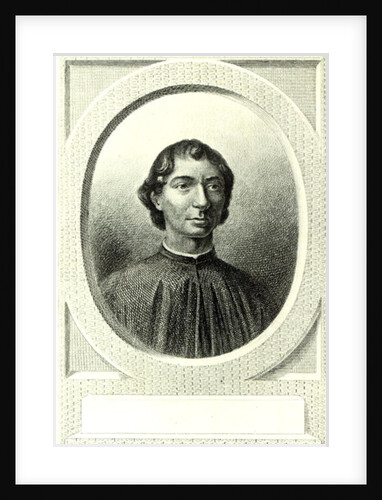 Portrait of Niccolo Machiavelli by Italian School