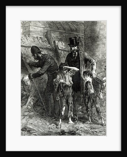 A London School-Board Capture, 2.40am, 1871 by English School