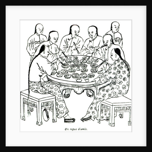 A Friendly Meal by French School