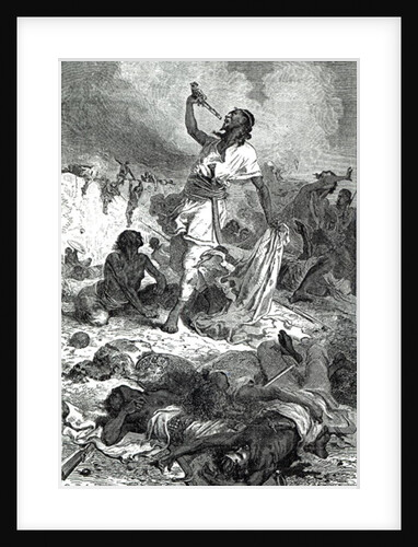 Death of The Emperor Theodore,from 'Cassell's Illustrated History of England' by English School