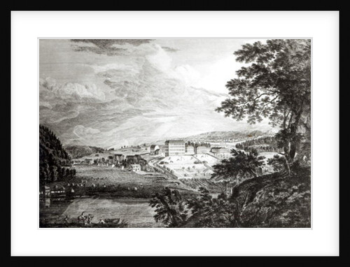 A View of Bethlem the Great Moravian Settlement in the province of Pennsylvania from 'Scenographia Americana', 1768 by Paul Sandby