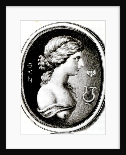 Portrait of Sappho by Thomas Worlidge