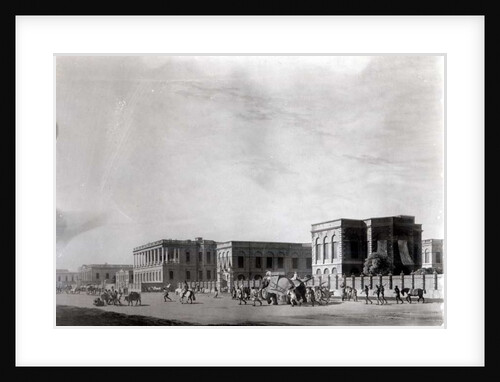 The Council House, Calcutta by Thomas Daniell