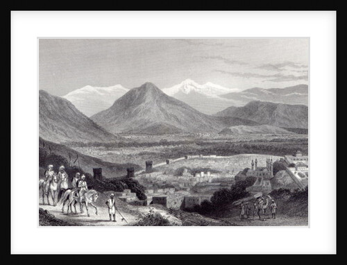 Cabul from the Bala Hissar by J (after) Ramage