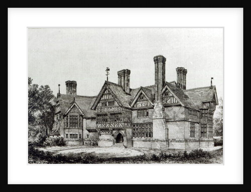 House recently erected at Harrow Weald by English School