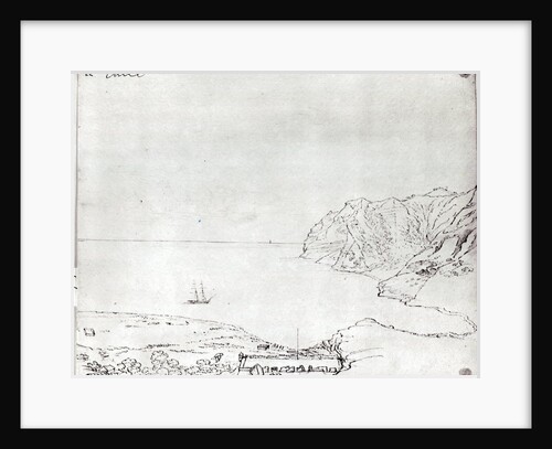 View of the coast off Chile by Maria Callcott