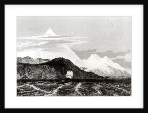 Mount Sarmiento by Conrad (after) Martens