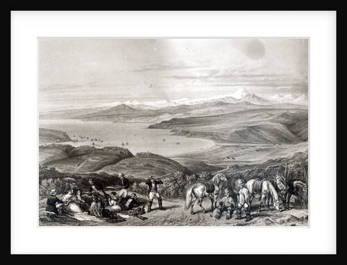 Distant View of the Aconcagua Volcano by Claudio Gay