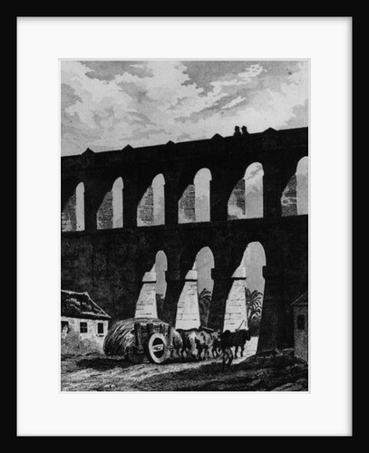 Aqueduct at Rio by French School