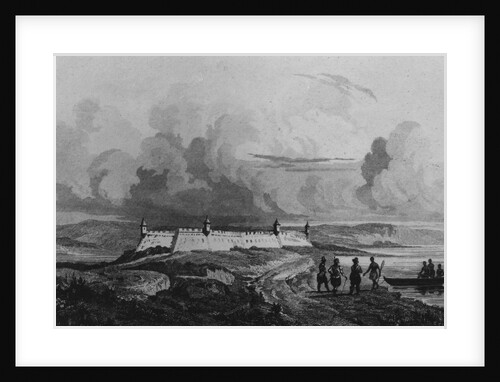 Ancient Fort on the Rio-Grande by French School