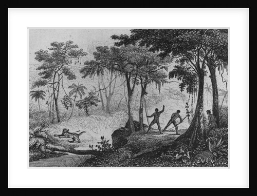 Jaguar Hunt by French School
