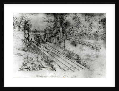 Putney Railway Station by English School