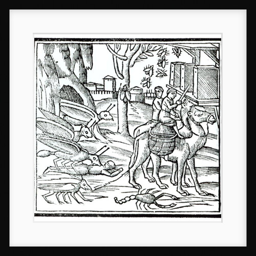 Representation of the Plague, 1572 by English School