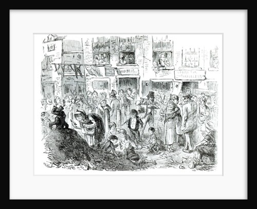 A Court for King Cholera, 1852 by English School