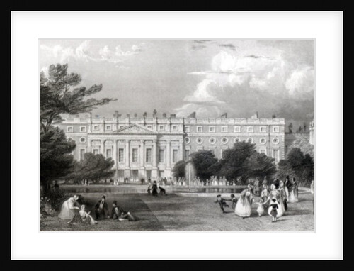 Hampton Court Palace by Thomas Allom (after)