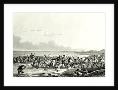 The Eskimoes Pillaging the Boats by George Back
