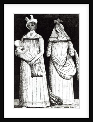 Modern Nursing, 1795 by English School