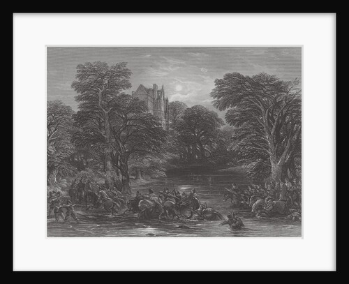 The Scots pursued after the Battle of Preston by George Cattermole