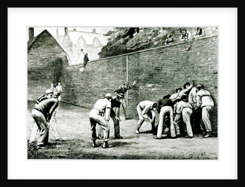 Football at the Wall at Eton by English School