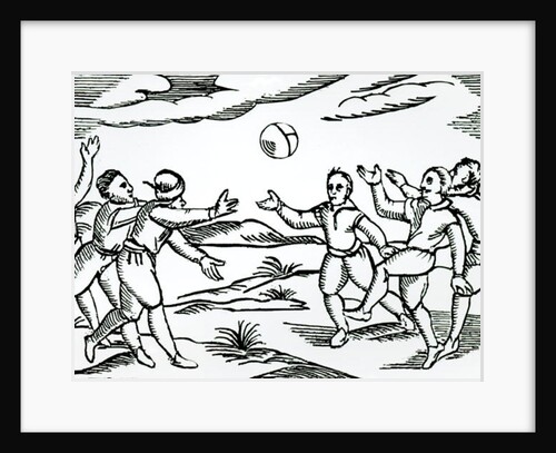 Elizabethan Football by English School